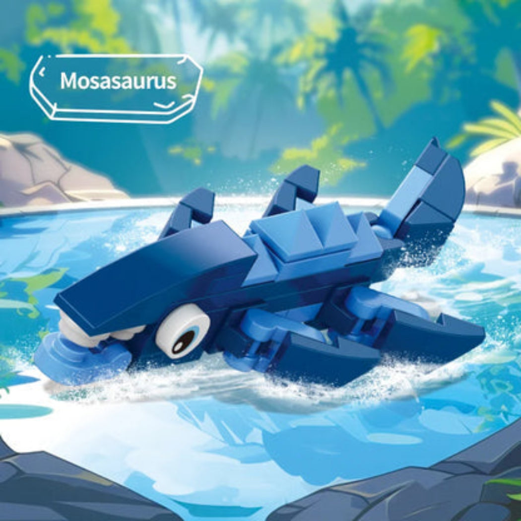 Mosasaurus Building Block