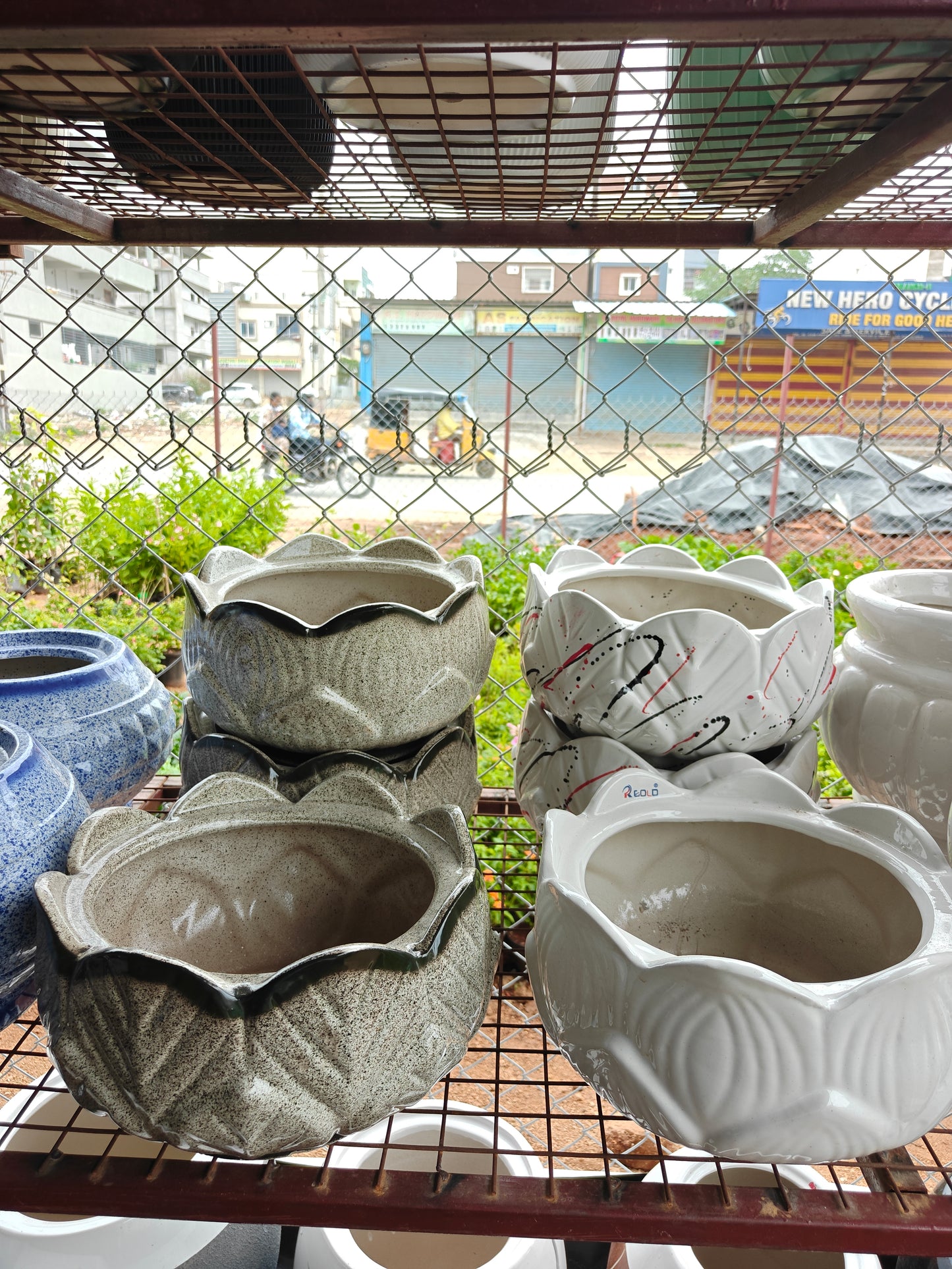 Ceramic Sambrani pot