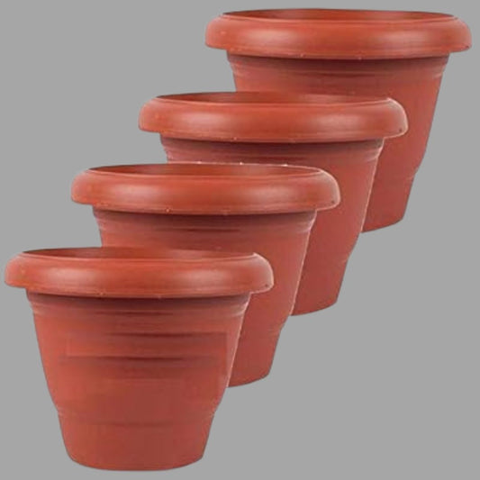 Brown Round Pots