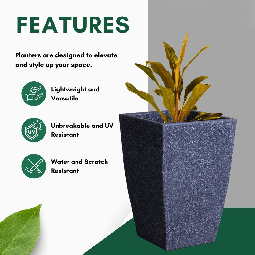 Largish Planter Roto Moulding Planter Suitable for Home, Gardens, Hotels and Resorts
