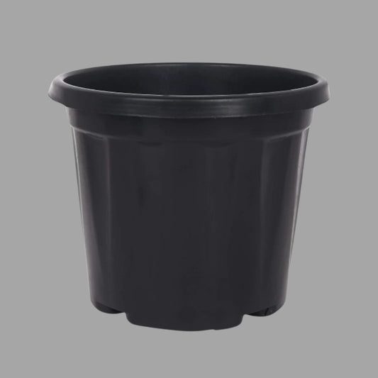 Sphere Shape Black Pots