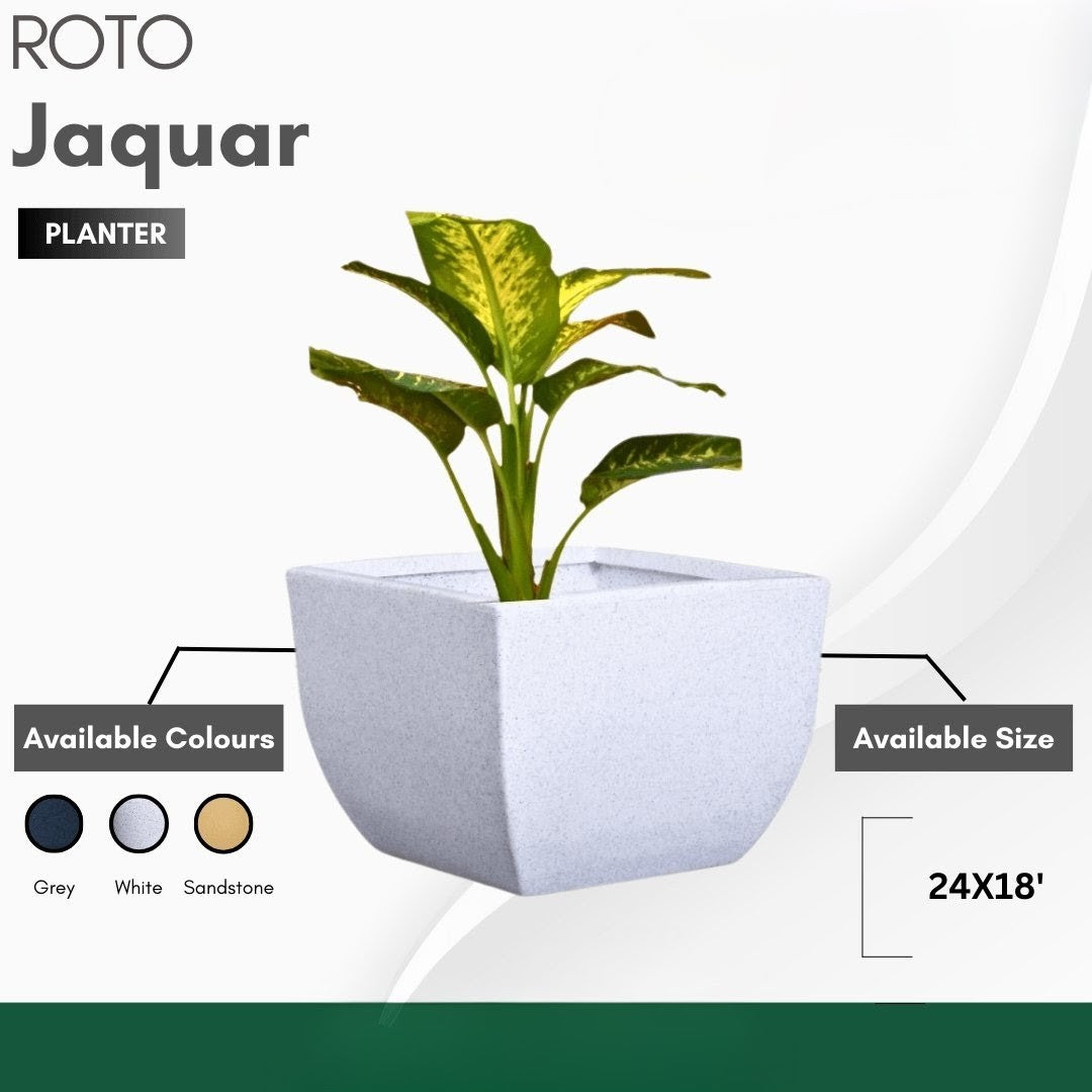Jaguar Planter Roto Moulding Planter Suitable for Home, Gardens, Hotels and Resorts