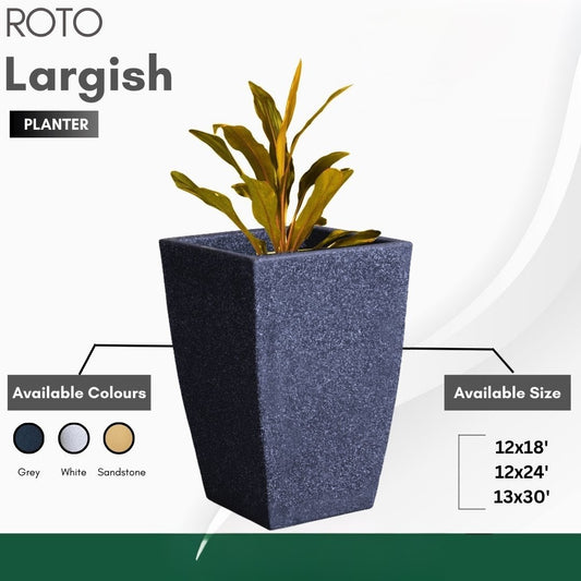 Largish Planter Roto Moulding Planter Suitable for Home, Gardens, Hotels and Resorts